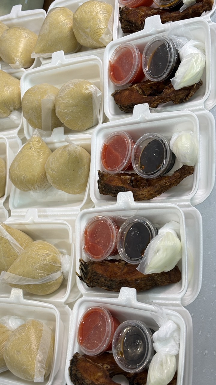 Banku, Pepper & Tilapia